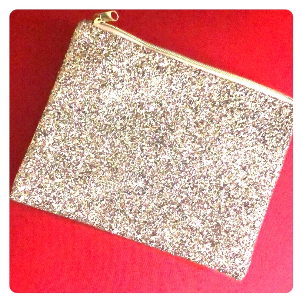 NWOT Sparkle Clutch - Final price Color: Rose Gold